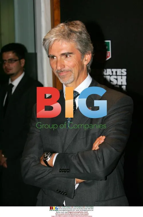 Damon Hill at TAG Heuer British F1 Photo Exhibition