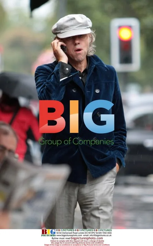 Sir Bob Geldof shopping in West London