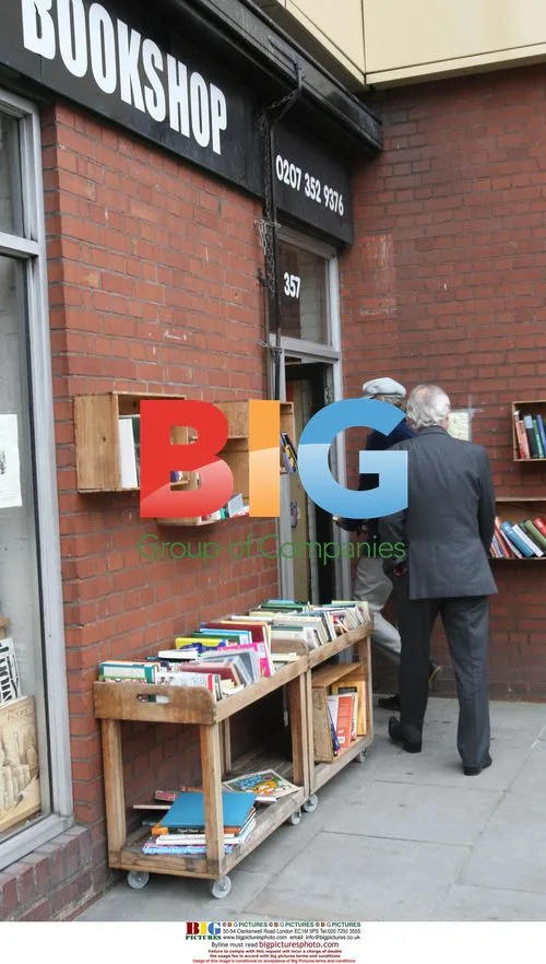 Sir Bob Geldof Shopping at Oxfam