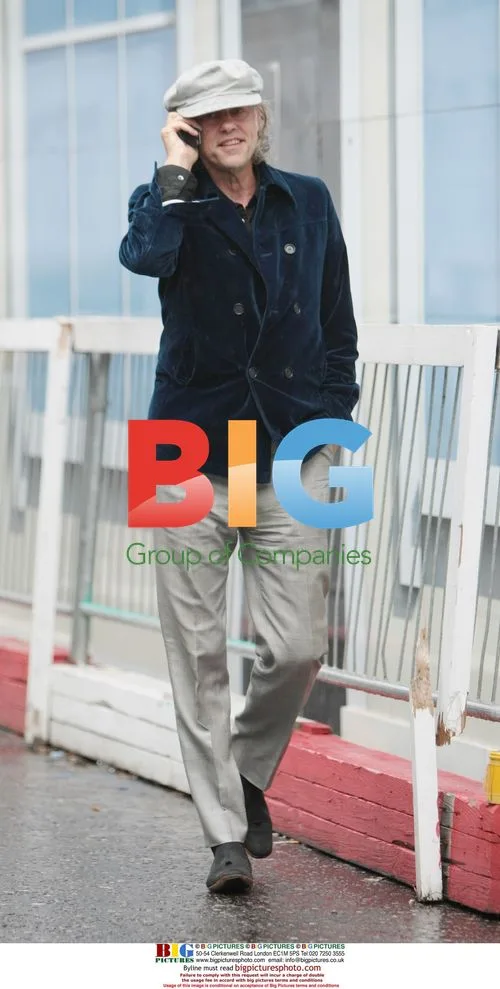 Sir Bob Geldof Shopping at Oxfam