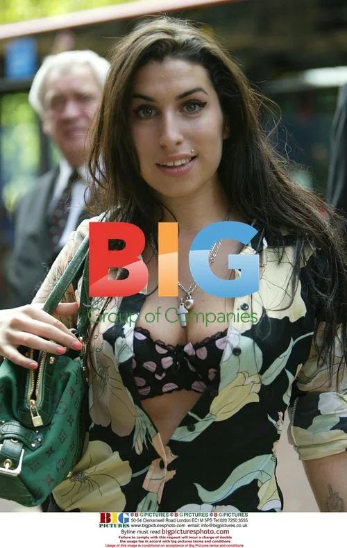 Amy Winehouse 2004 and 2008
