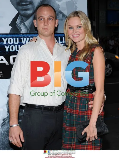 Sunny Mabrey and Ethan Embry at "Eagle Eye" premiere