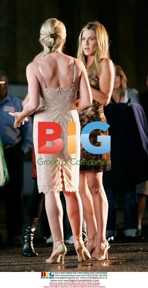 Jennifer Aniston on set of '30 Rock'