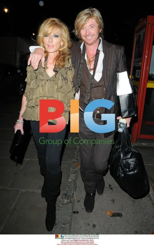 Kelly Hoppen and Nicky Clark at Fashion For Relief