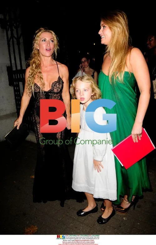 Meg Mathews and Sarah Barrand at Fashion For Relief