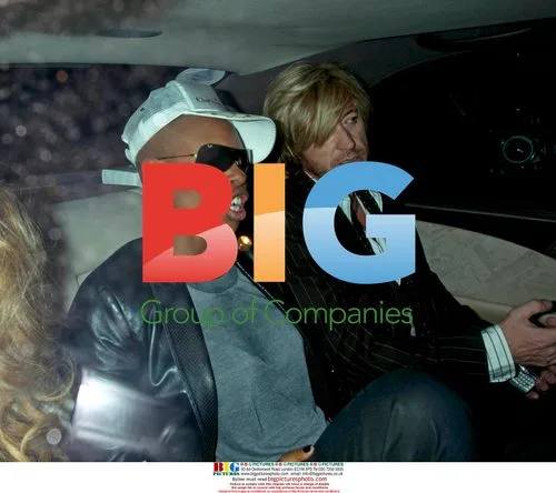 Nicky Clarke and Skin leaving Bungalow 8 club