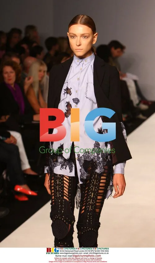 Edward Meadham and Benjamin Kirchhoff at LFW 2008