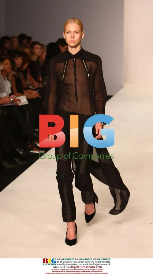 Edward Meadham and Benjamin Kirchhoff at London Fashion Week 2008