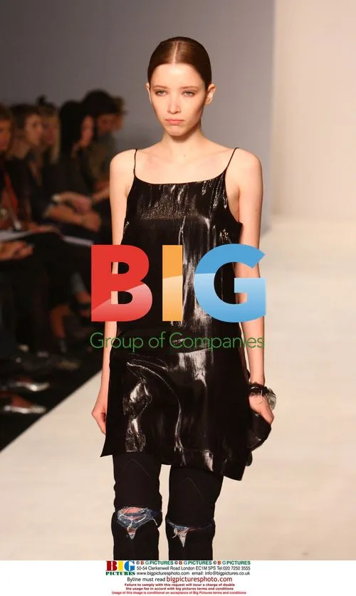 Edward Meadham and Benjamin Kirchhoff at London Fashion Week 2008