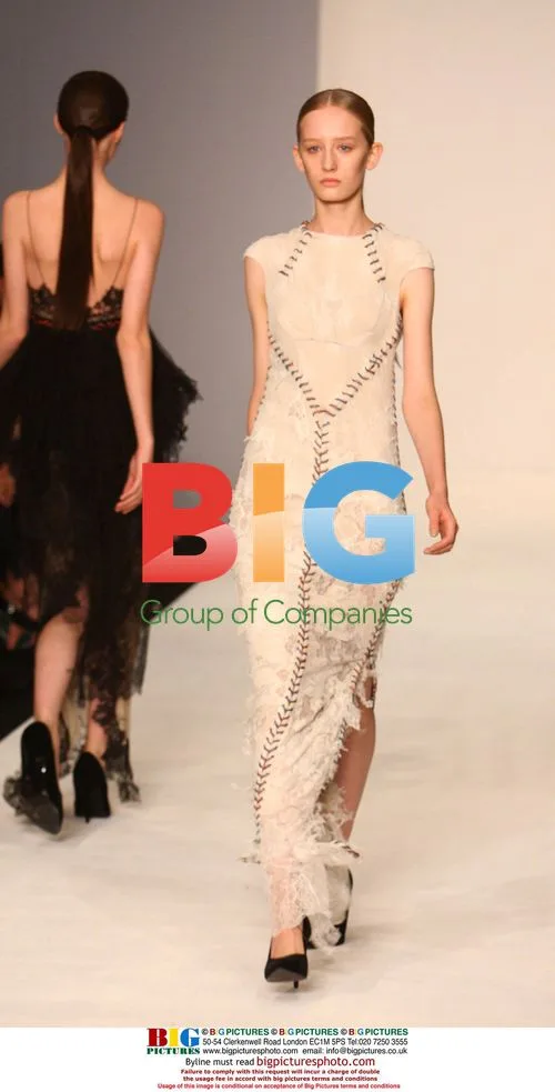 Edward Meadham and Benjamin Kirchhoff at London Fashion Week 2008