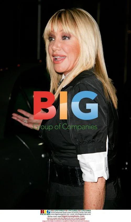 Suzanne Somers and husband leave broadcast facility