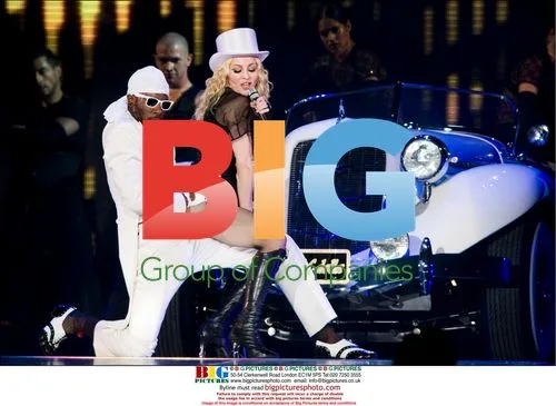 Madonna performs at Circuit Ricardo Tormo in Spain