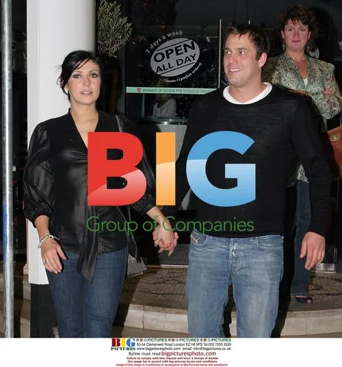 Kym Marsh and Jamie Lomas Dining