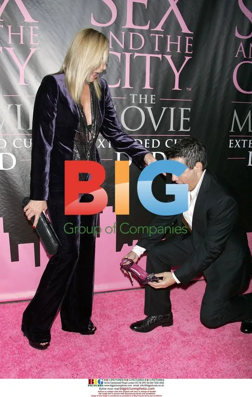 Mario Cantone and Kim Cattrall at "Sex and the City" DVD Launch