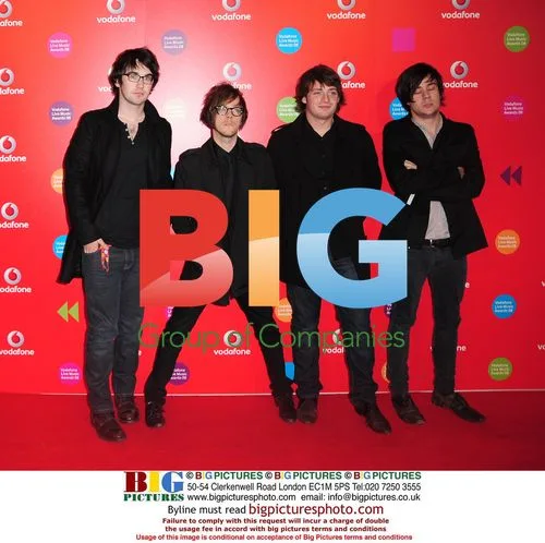 The Automatic at Vodafone Live Music Awards