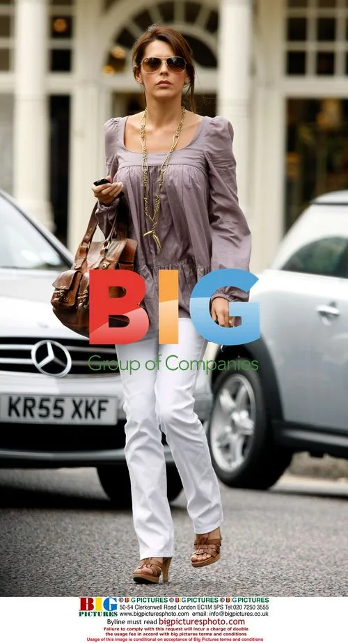 Danielle Bux out in West London
