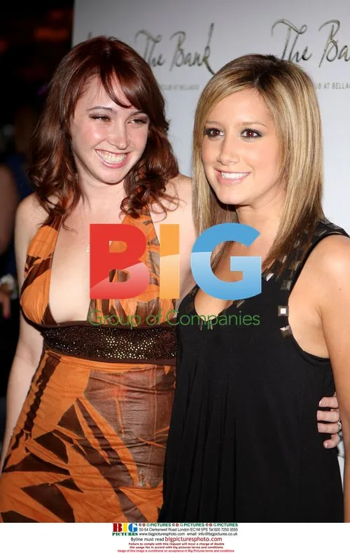 Ashley and Jennifer Tisdale at Jennifer's Birthday