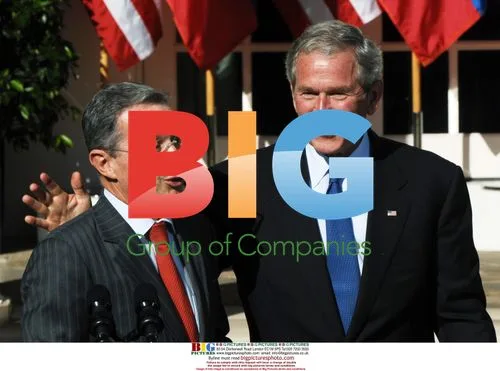 Bush and Uribe Hold Press Conference