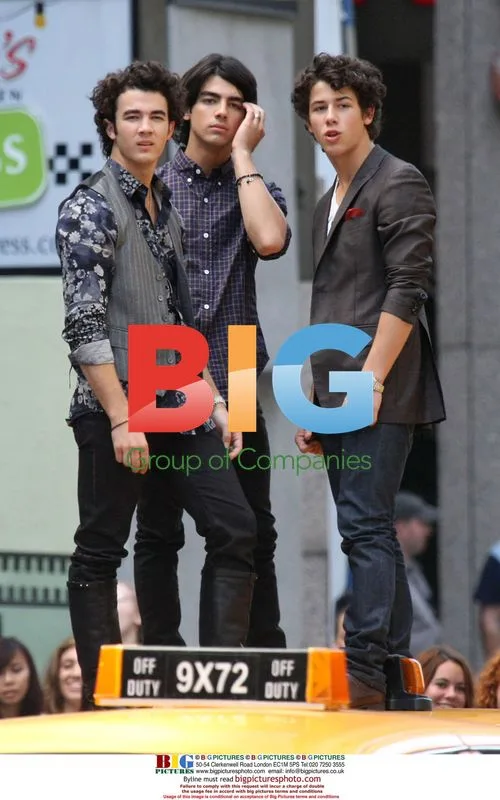 Jonas Brothers filming movie in LA