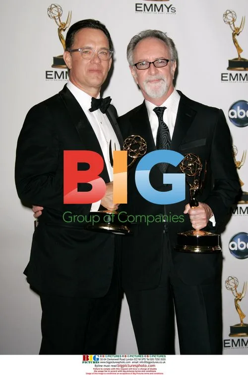 TOM HANKS and GARY GOETZ at Emmys 2008