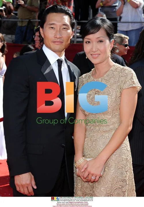 Daniel Dae Kim & Wife at Emmys