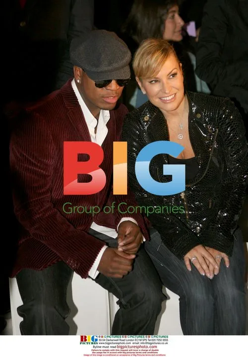 Ne-yo and Anastacia at Just Cavalli Fashion Show