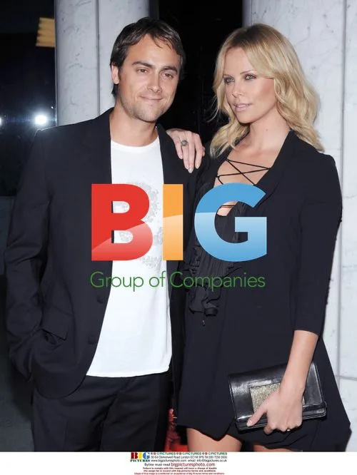Charlize Theron and Stuart Townsend at "Battle in Seattle" screening