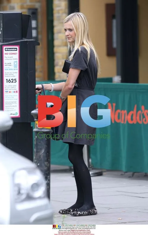 Fearne Cotton and Ben Shepherd lunch in Chiswick