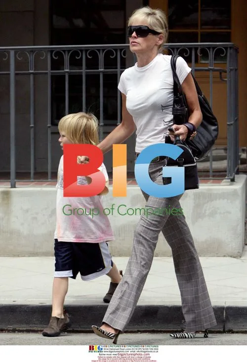 Sharon Stone with Adopted Son Roan