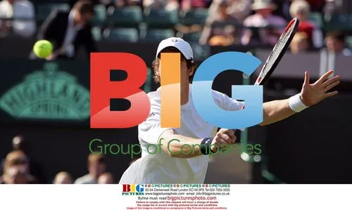 Andy Murray at Davis Cup Tennis