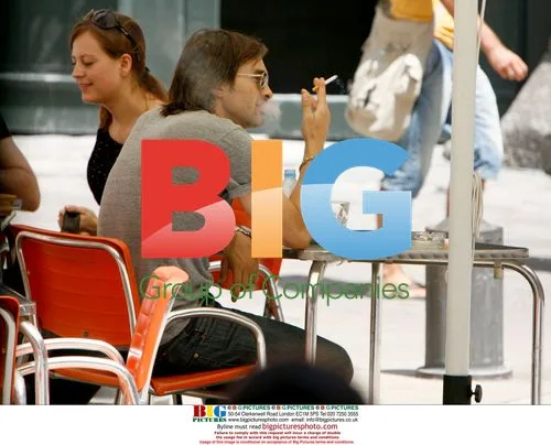 Olivier Martinez Bored in Barcelona