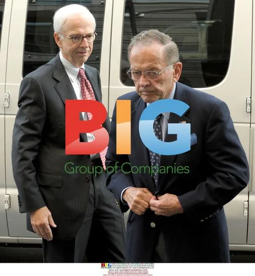 Sen. Ted Stevens Arrives at Federal Court