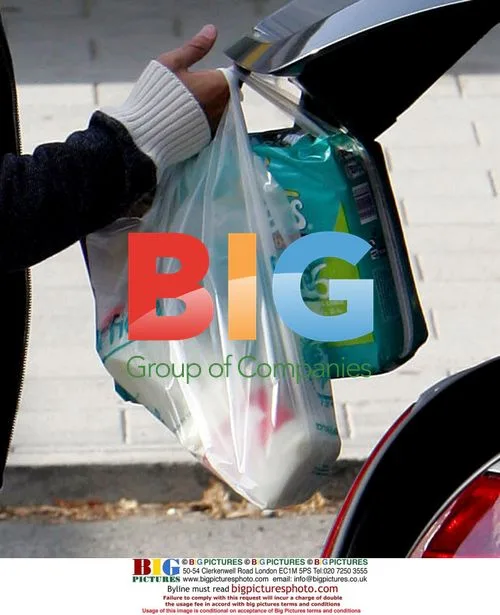 Rio Ferdinand loading up family shopping