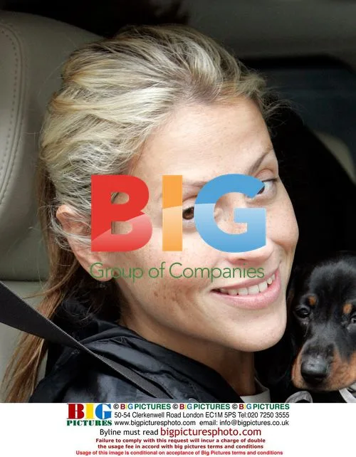 Nicole Appleton and Melanie Blatt with New Dachshund
