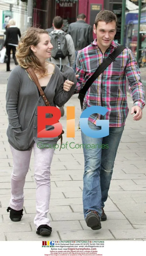 Preston and girlfriend Abbey out in Brighton