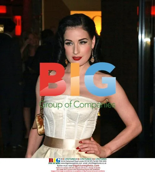Dita Von Teese at Dolce and Gabbana dinner party