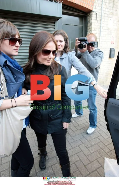 Gerri Haliwell leaves LBC Studios in London