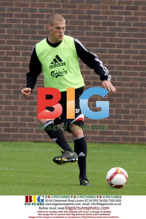 Liverpool players train for Merseyside derby