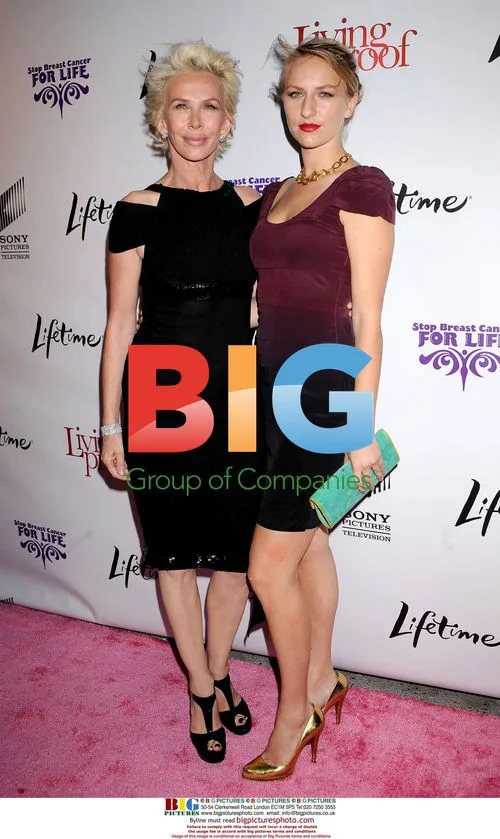 Trudie Styler and daughter attend 'Living Proof' premiere
