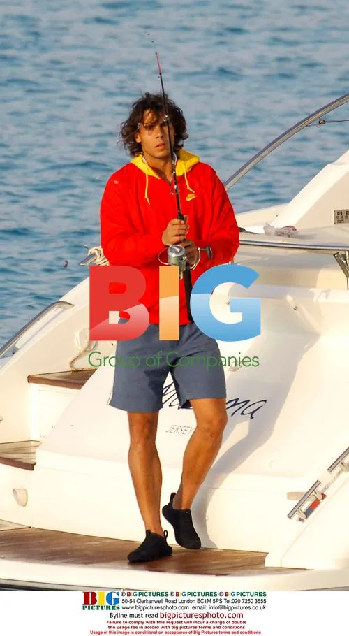 Rafa Nadal rests in Formentera, Spain