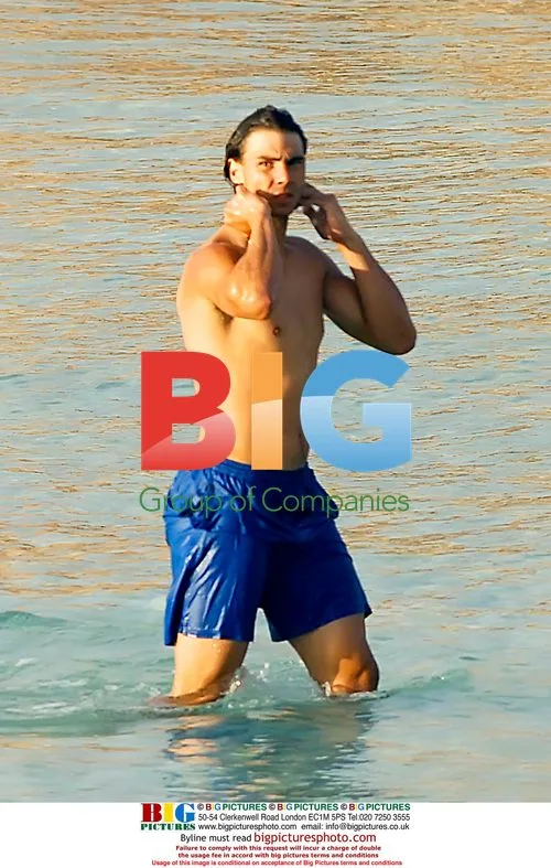Rafa Nadal Relaxing in Formentera