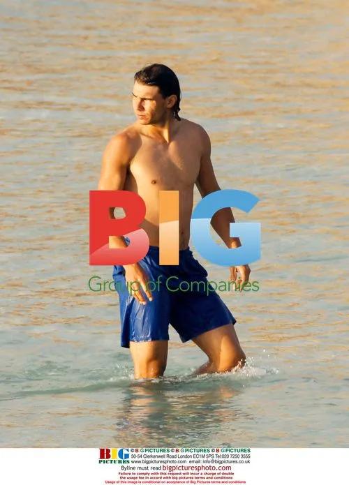 Rafa Nadal Relaxes in Formentera