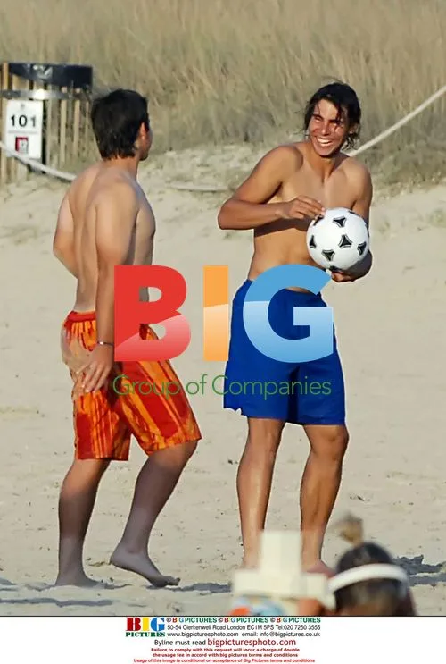 Rafa Nadal rests in Formentera, Spain