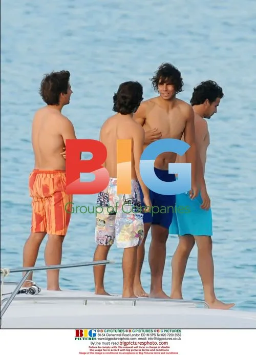 Rafa Nadal Relaxes in Formentera