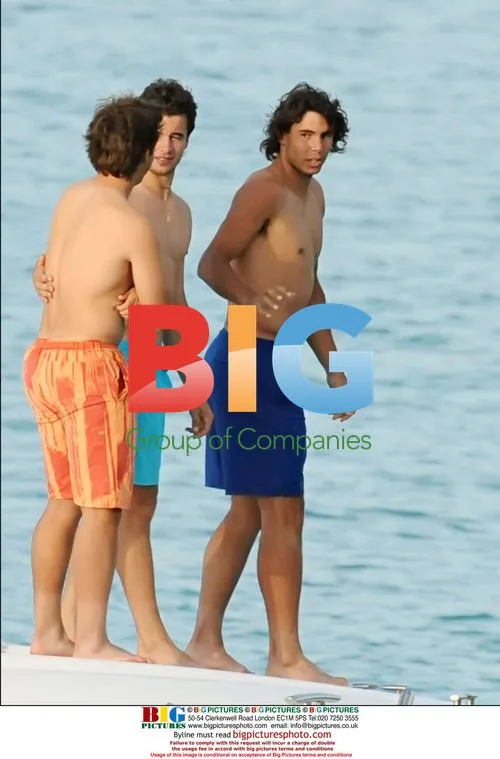 Rafa Nadal relaxes in Formentera, Spain