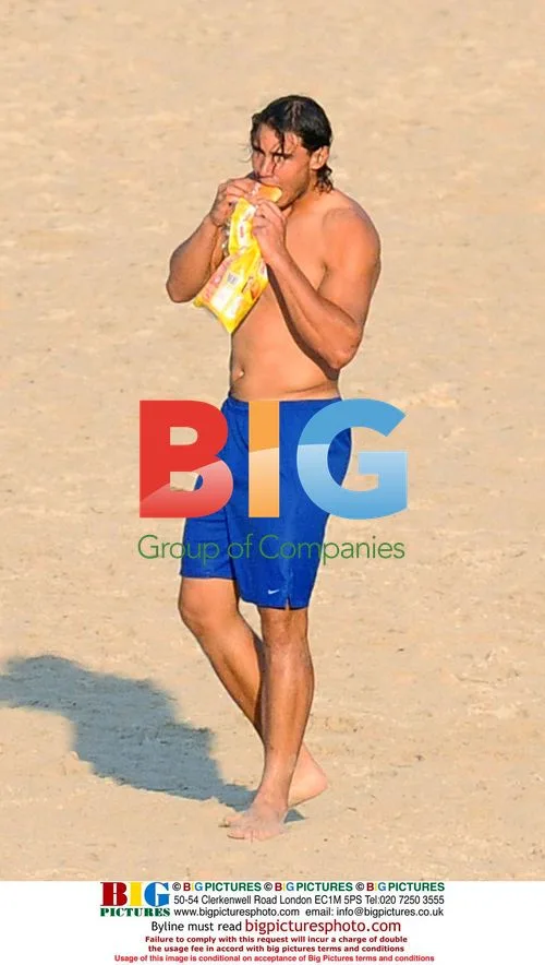 Rafa Nadal Relaxes in Formentera, Spain