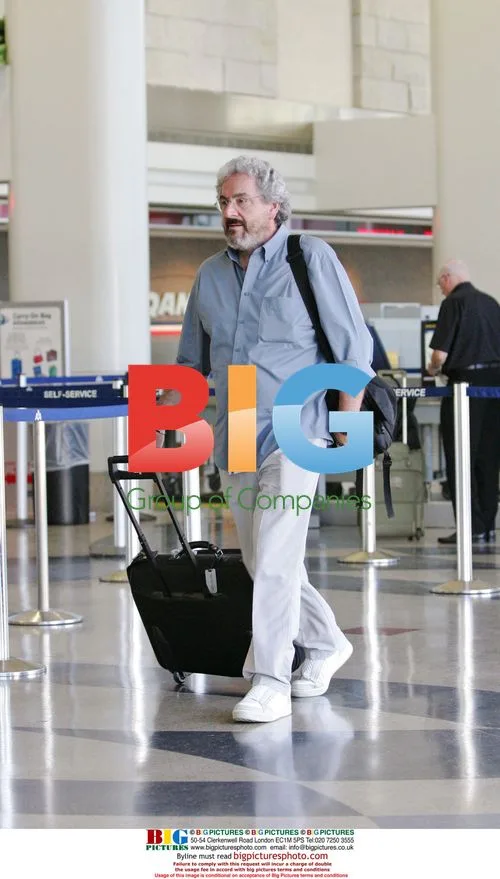 Harold Ramis departs LAX airport