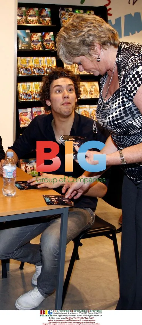 Boy band Avenue performs at HMV in Liverpool