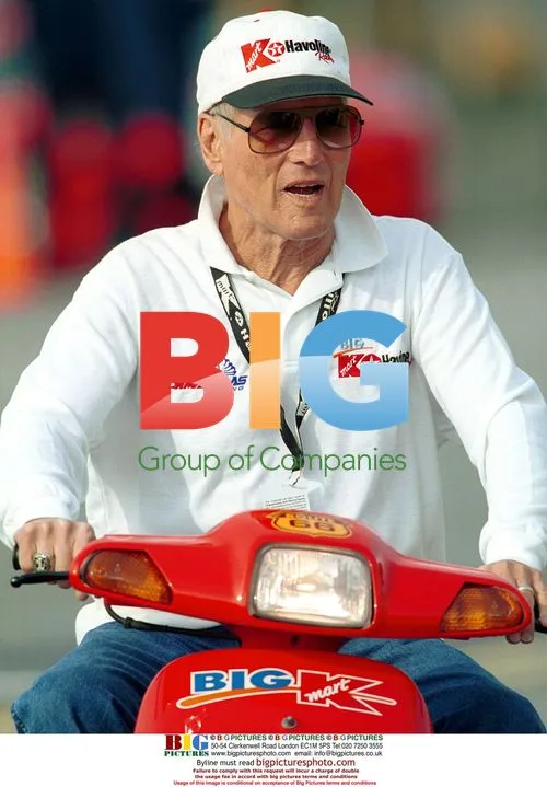Paul Newman Pictured in Vancouver, Canada