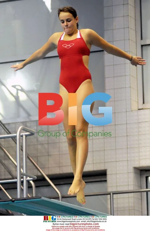 Princess Stephanie at Junior Diving Championship